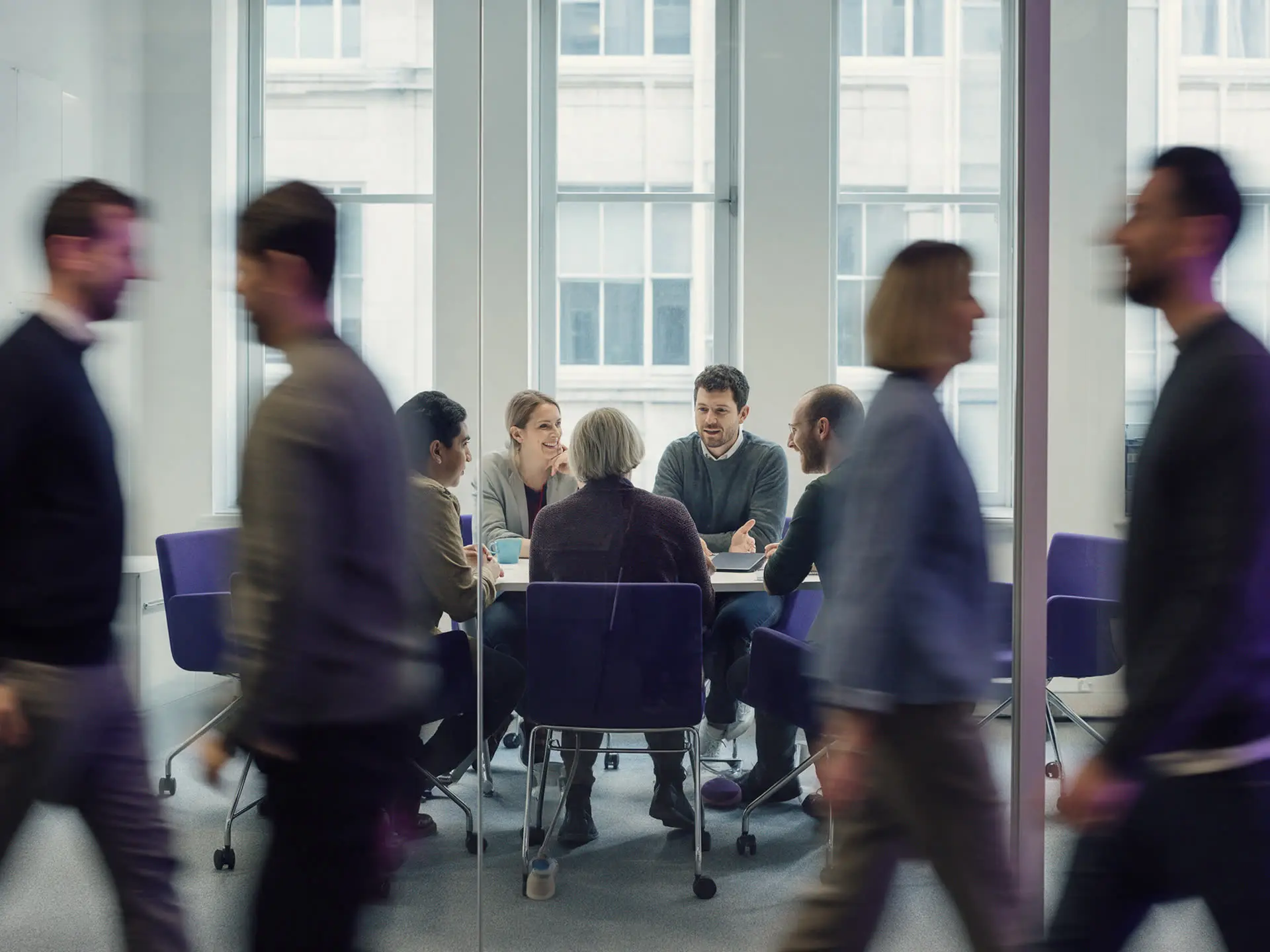IT Consulting team at work